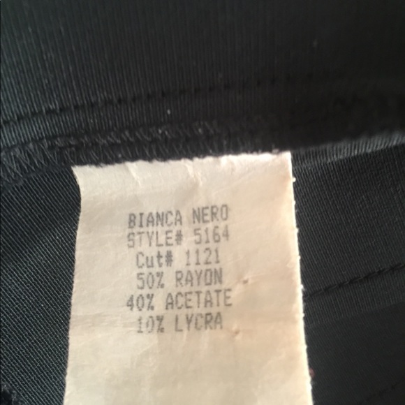 Bianca Nero Special Occasion Satin Prom Dress Gown - Picture 6 of 7